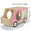 Zodiac Pink Ice Cream Van Cat Scratcher: Fun, Durable, Cardboard Play Toy