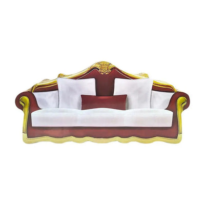 Zodiac Sofa Cat Scratcher: Red & Yellow, Durable, Fun, & Cosy Furniture Protector