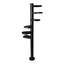 Monkee Tree - The Scalable Cat Climbing Ladder 18 Trunk Starter Pack Black Monkee Tree
