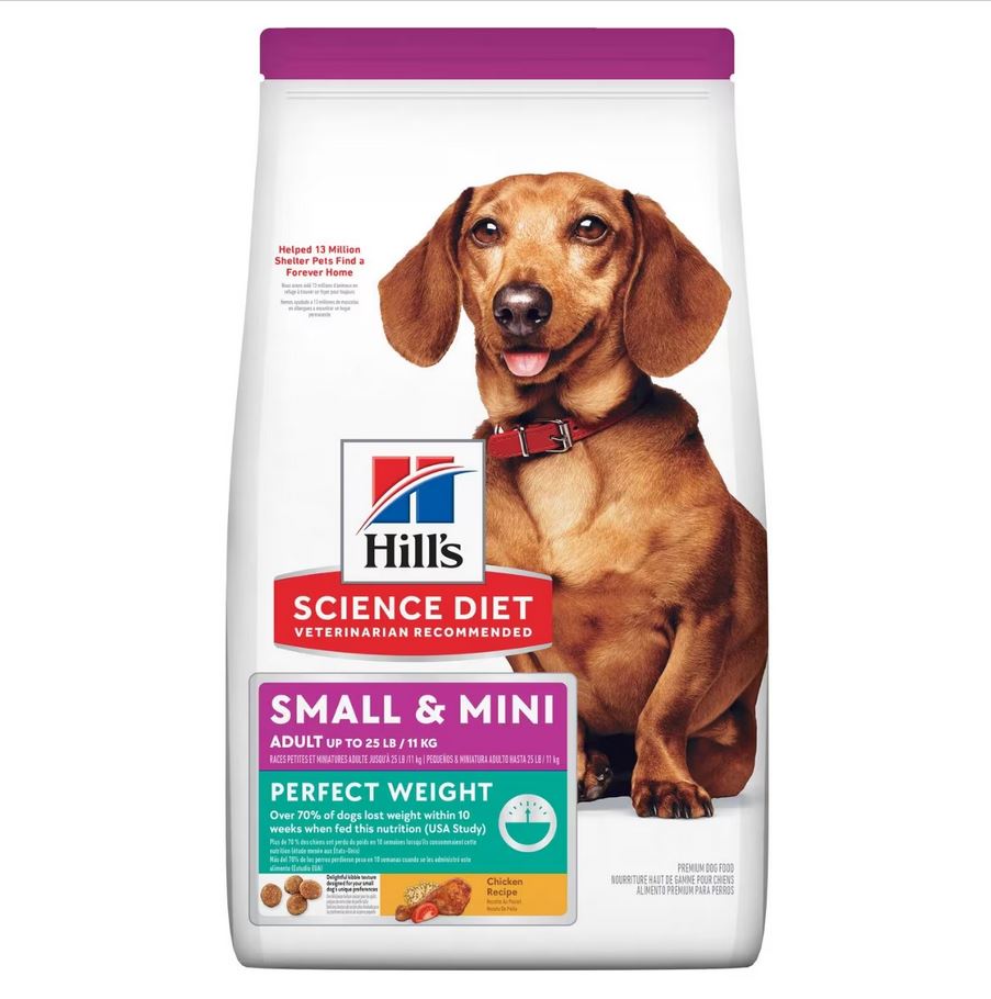 Hill's Science Diet Adult Small & Mini Perfect Weight Dry Dog Food