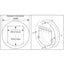 Transcat Pet Door for Cats & Dogs - Large Door for Glass