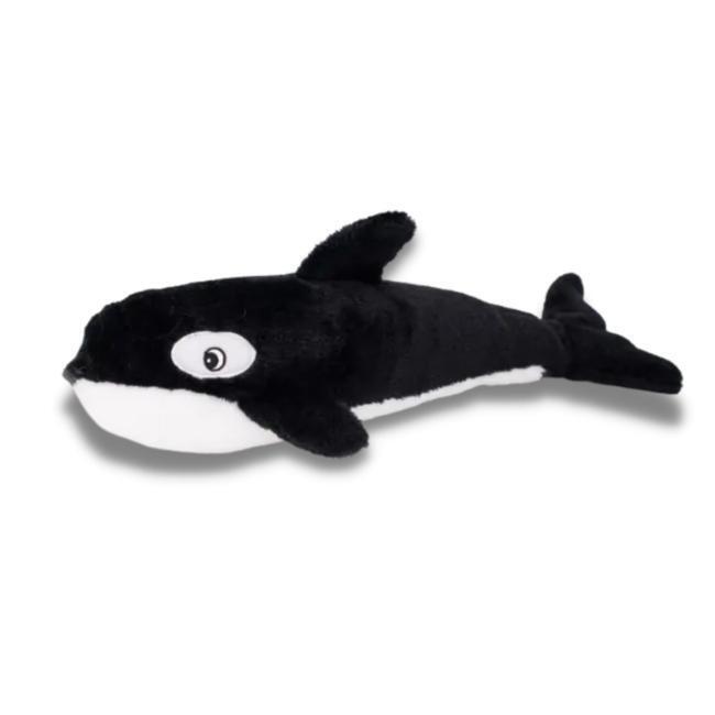 Zippy Paws Plush Squeaky Jigglerz Dog Toy - Killer Whale Zippy Paws