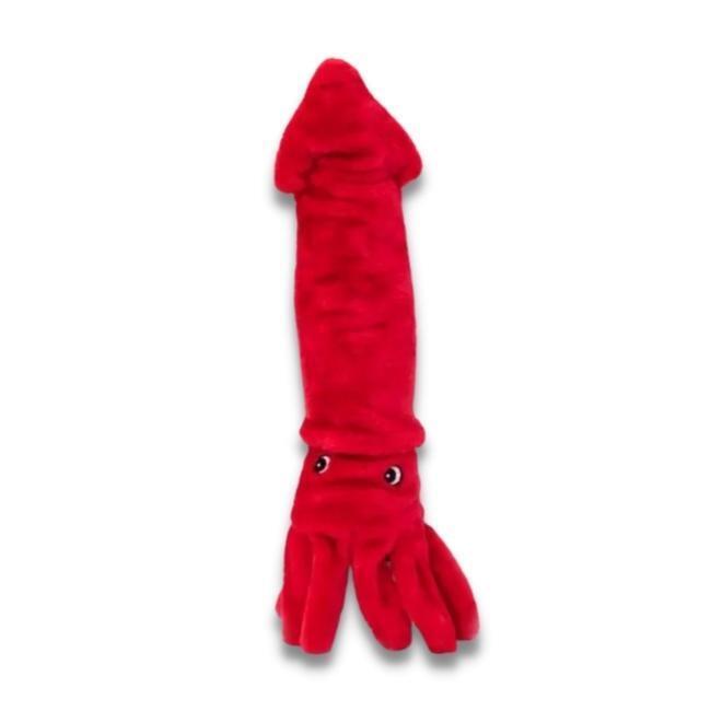Zippy Paws Plush Squeaky Jigglerz Dog Toy - Squid Zippy Paws